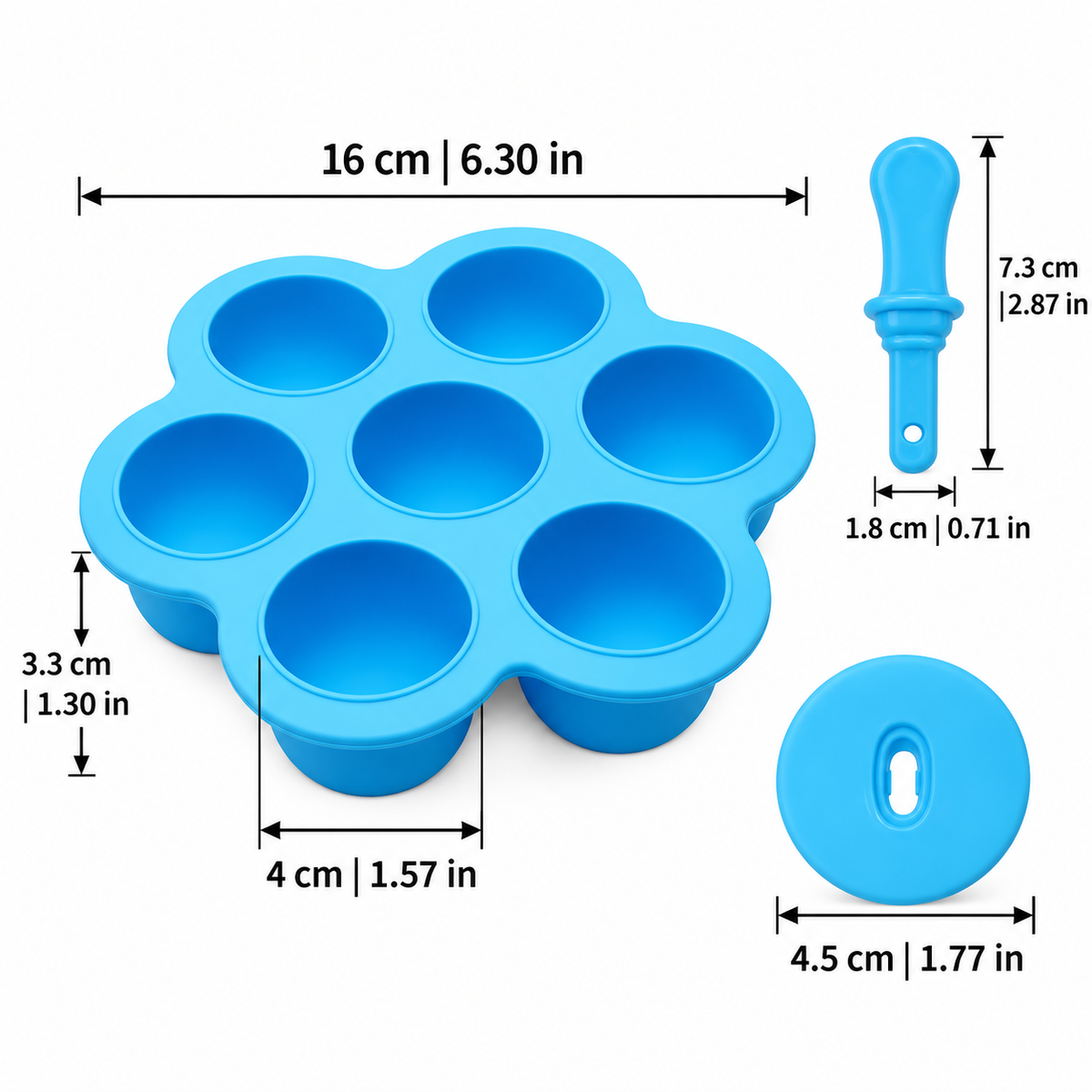 Glasspinnar